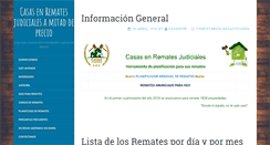 Desktop Screenshot of casasenremates.com